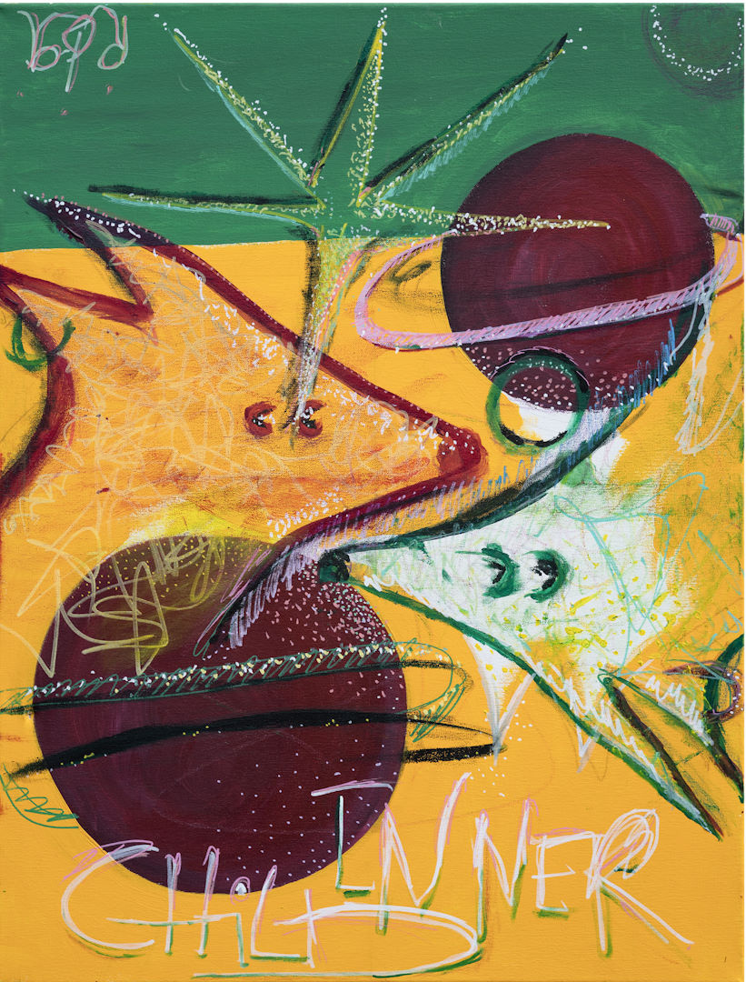 Inner child - 80cm x 60cm Original sur toile : 650€ TTC Print numéroté : 60€ TTC