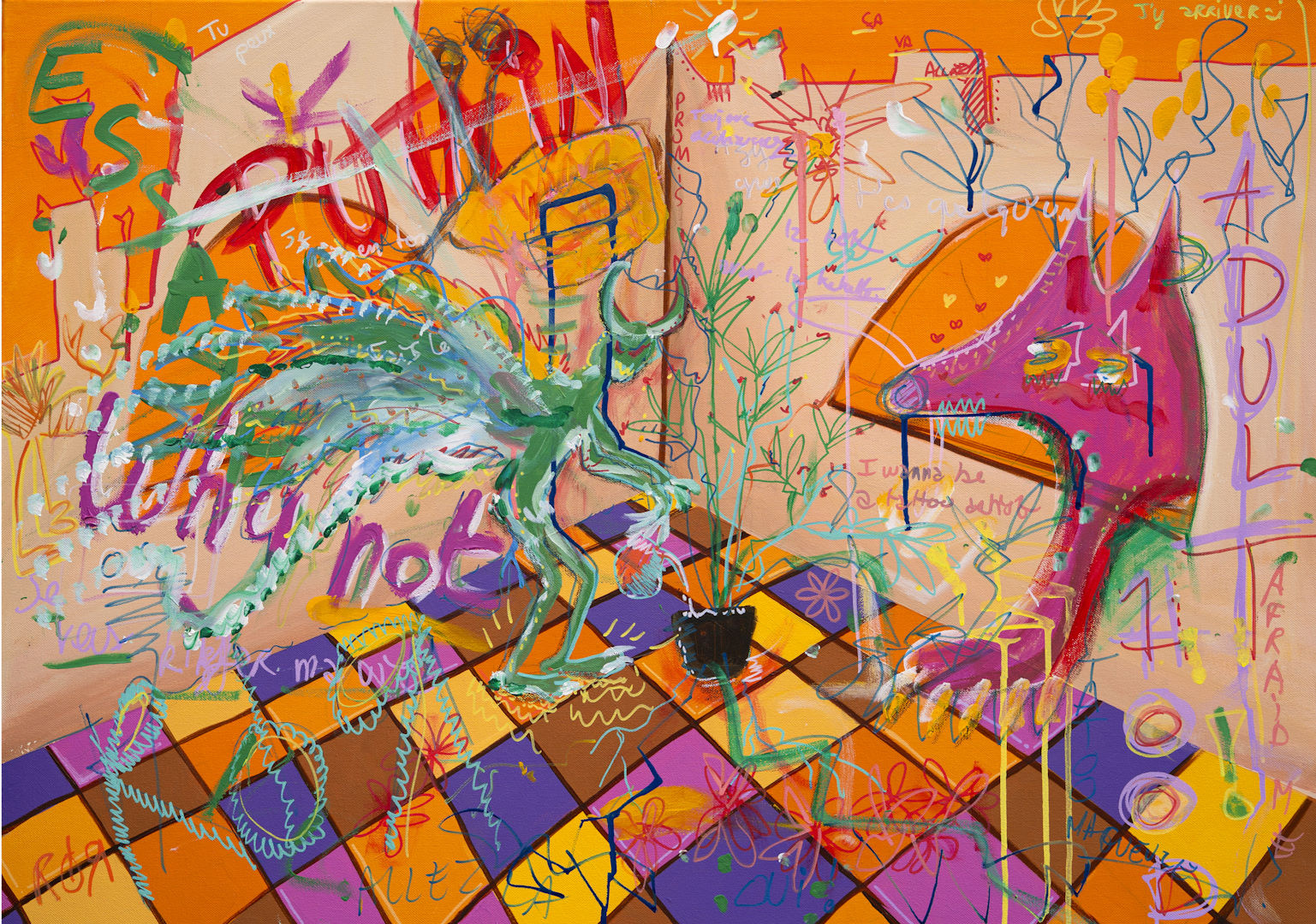 Crimée - 65cm x 92cm Original sur toile : 820€ TTC Print numéroté : 90€ TTC