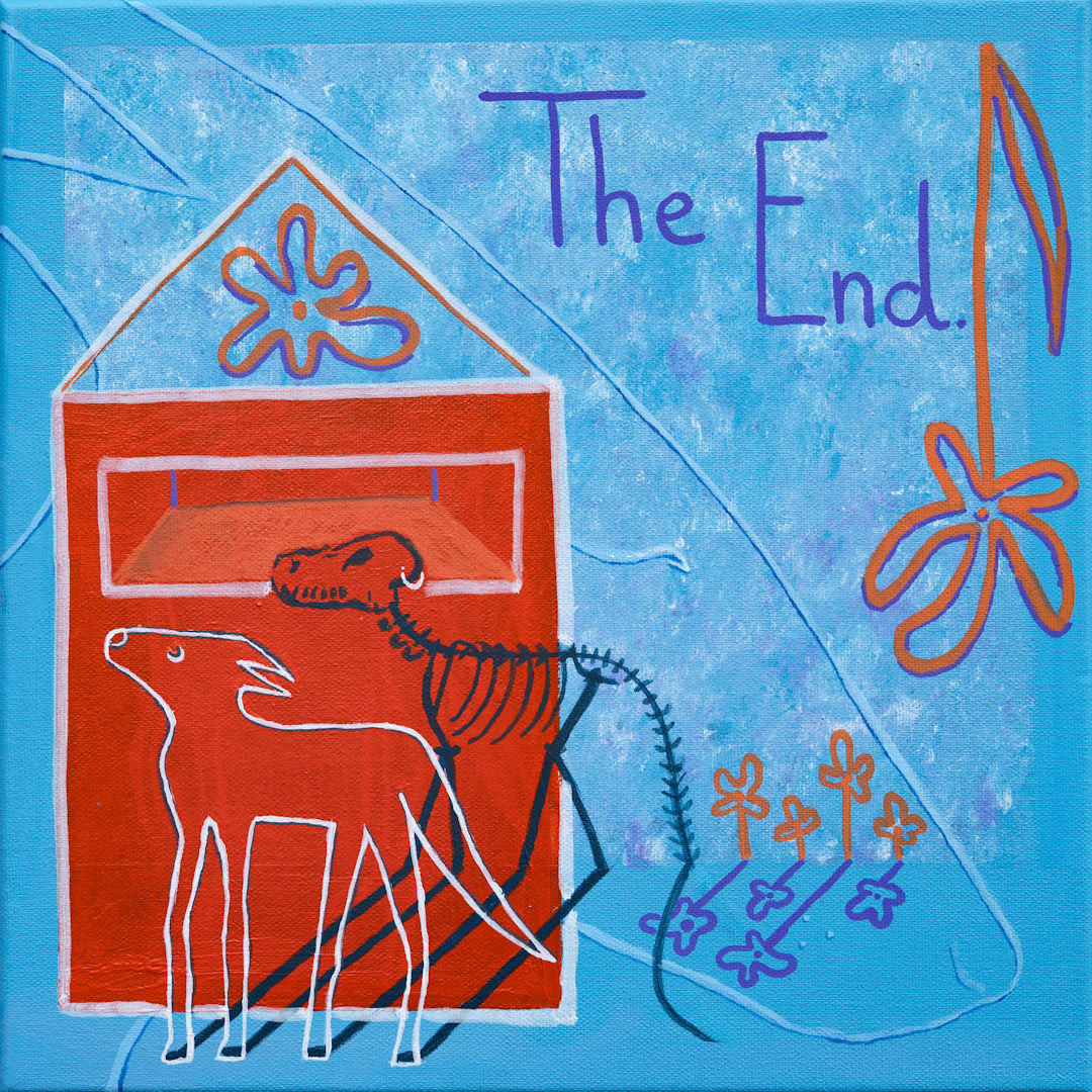 Vieillesse - 30cm x 30cm Original sur toile : 280€ TTC Print numéroté : 50€ TTC